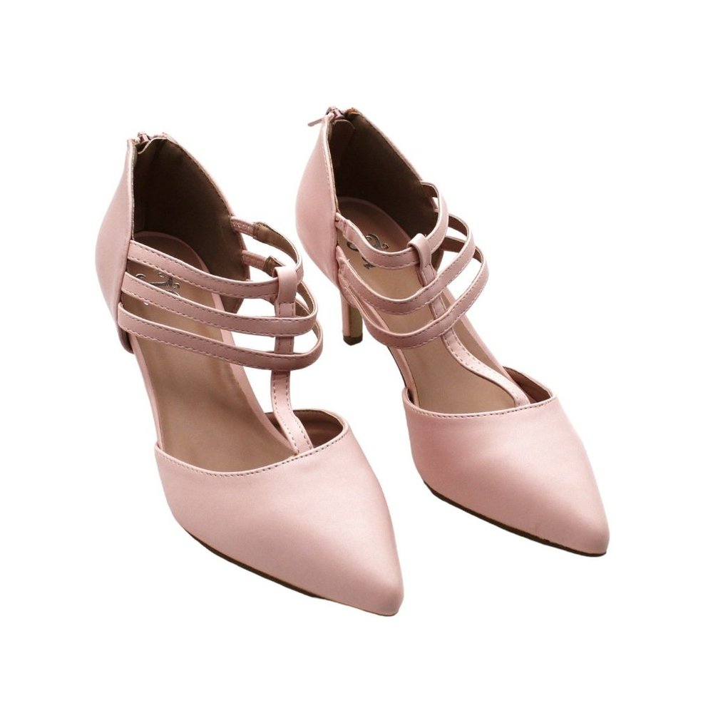 Journee Collection Womens Pacey Pumps Stiletto Heel Pink